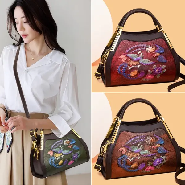 Vintage Printing Style Luxury Tote Bag - Image 18