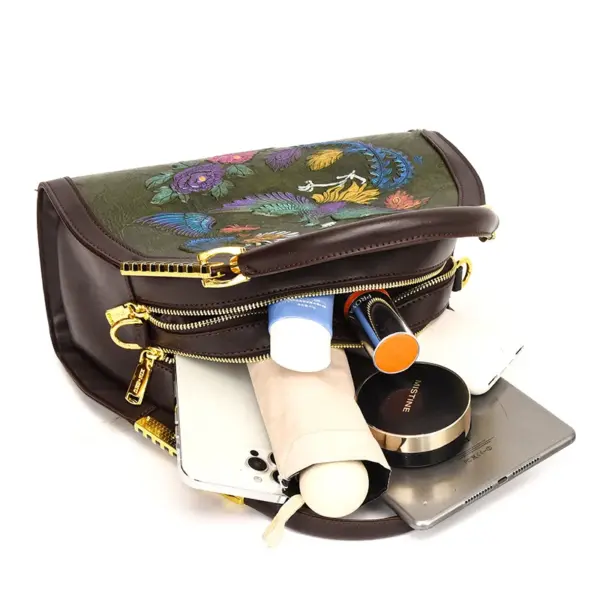 Vintage Printing Style Luxury Tote Bag - Image 2