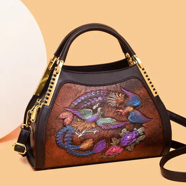 Vintage Printing Style Luxury Tote Bag - Image 17