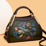 Vintage Printing Style Luxury Tote Bag - Image 16