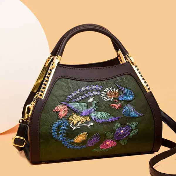 Vintage Printing Style Luxury Tote Bag - Image 16