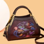 Vintage Printing Style Luxury Tote Bag - Image 14