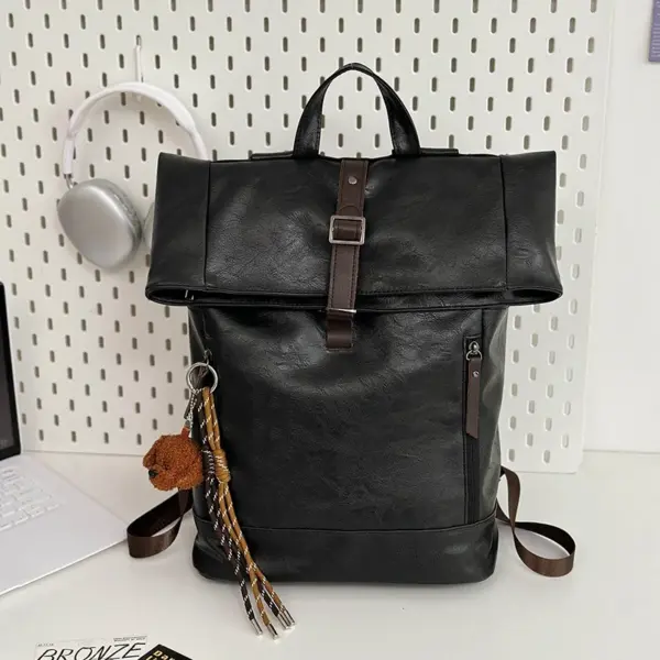 Vintage large capacity high quality backpack - Image 7