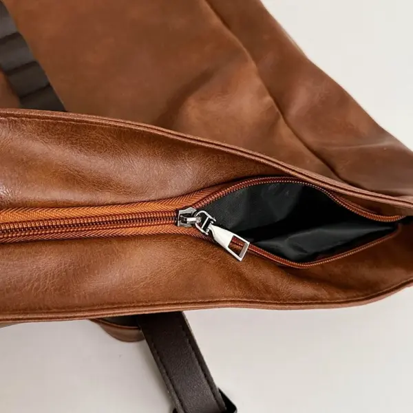 Vintage large capacity high quality backpack - Image 8