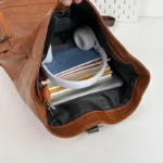 Vintage large capacity high quality backpack - Image 9