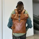 Vintage large capacity high quality backpack - Image 18