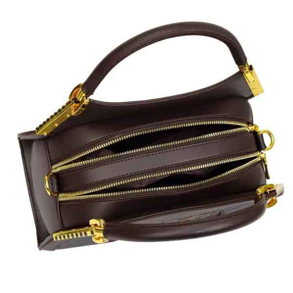 vintage elegant premium leather handbag - Image 15