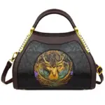 vintage elegant premium leather handbag