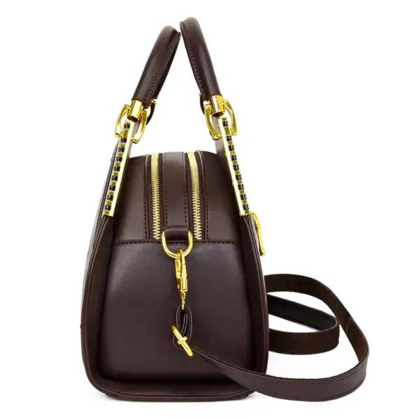 vintage elegant premium leather handbag - Image 6