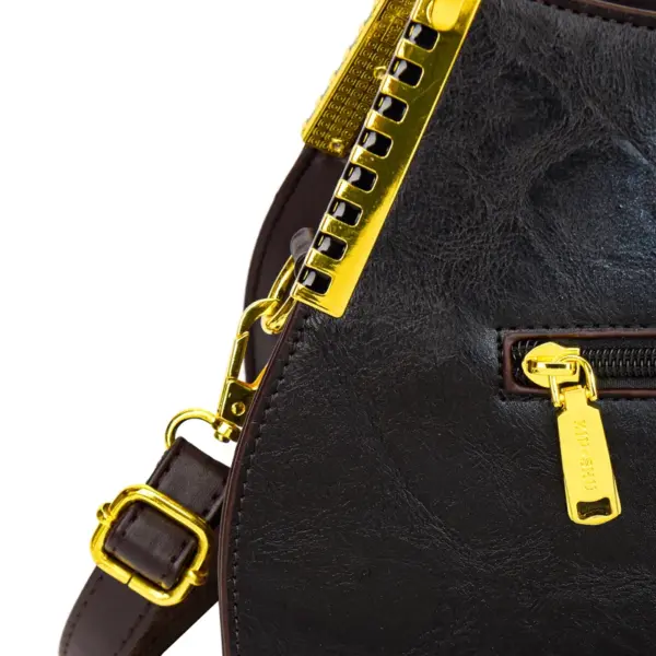 vintage elegant premium leather handbag - Image 8