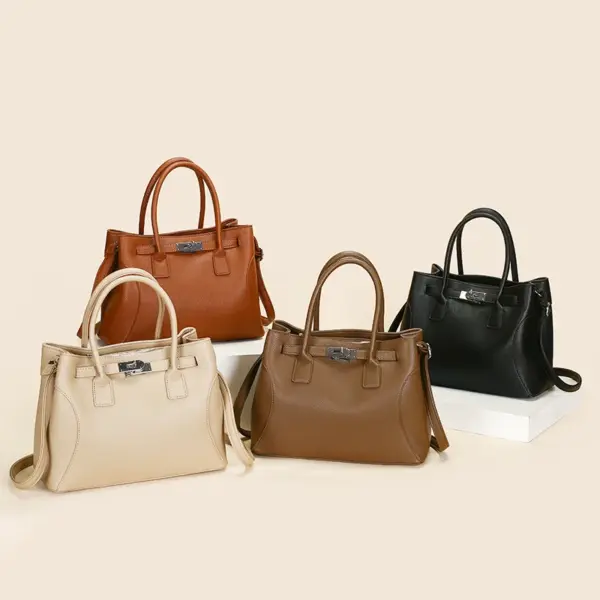 Vintage premium classic shoulder tote bag - Image 14