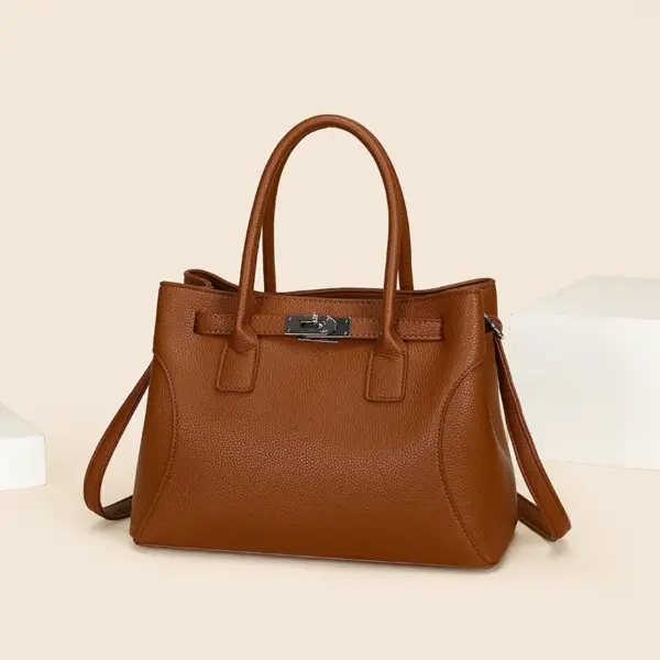 Vintage premium classic shoulder tote bag - Image 17