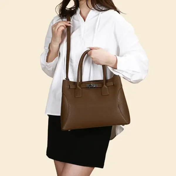 Vintage premium classic shoulder tote bag - Image 21