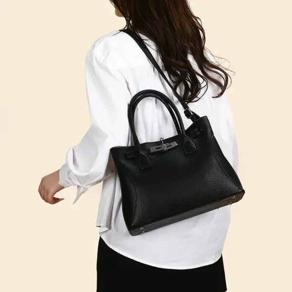 Vintage premium classic shoulder tote bag - Image 22