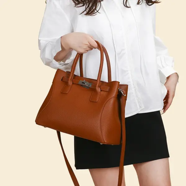 Vintage premium classic shoulder tote bag - Image 23