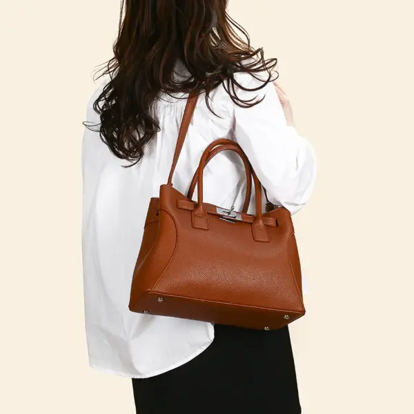 Vintage premium classic shoulder tote bag - Image 24