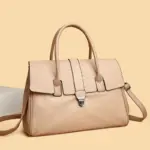 Elegant Crocodile Boston Bag - Image 11
