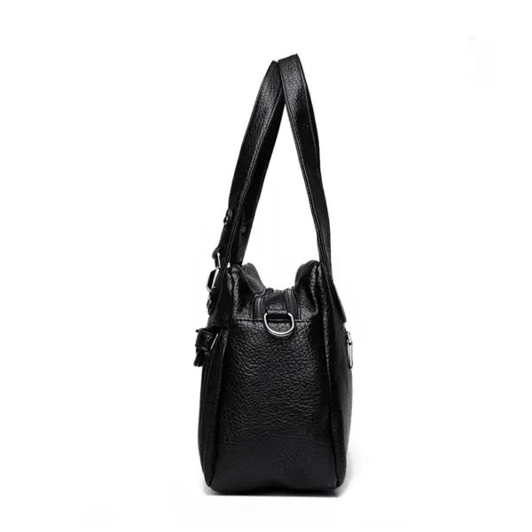 Soft leather elegant women handbag - Image 7