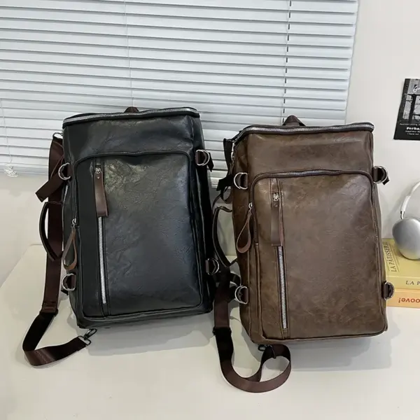 Vintage classic high quality backpack - Image 2