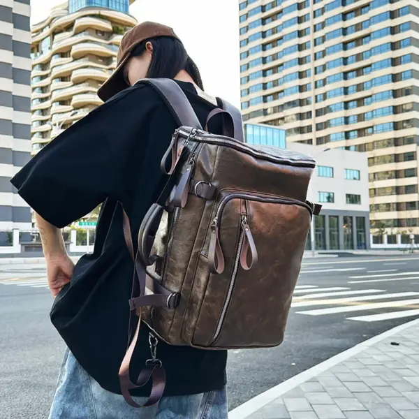 Vintage classic high quality backpack - Image 13