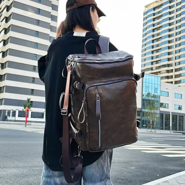 Vintage classic high quality backpack - Image 14