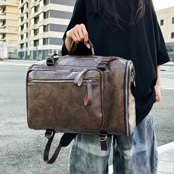 Vintage classic high quality backpack - Image 15