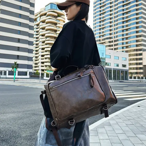 Vintage classic high quality backpack - Image 16