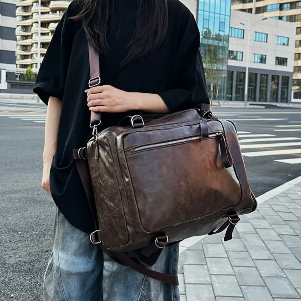 Vintage classic high quality backpack - Image 17