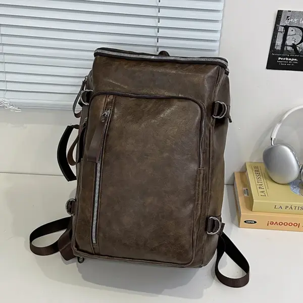 Vintage classic high quality backpack - Image 3