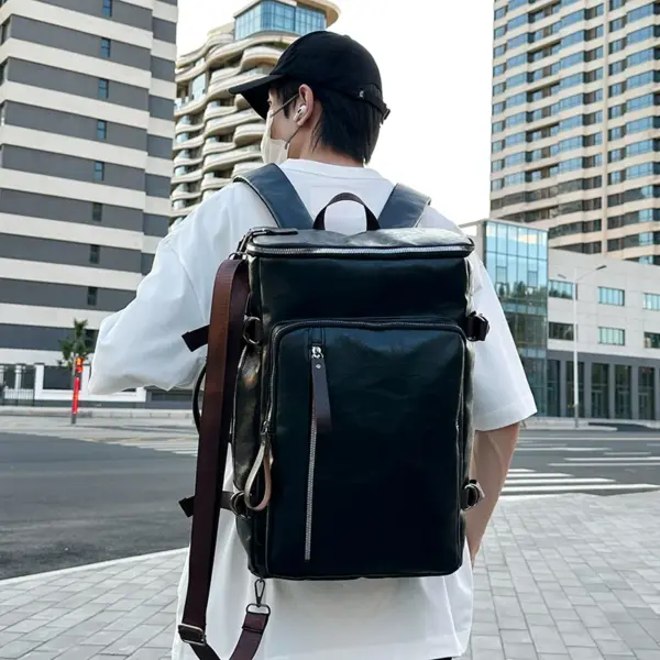 Vintage classic high quality backpack - Image 21