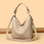 Vintage crocodile large capacity shoulder tote bag - Image 15