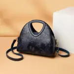 Flower Embossed Vintage Women Handbag - Image 12