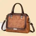 High-Quality Vintage-Style Women's Handbag - Image 3