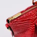 Vintage large capacity crocodile luxury tote bag - Image 10