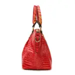 Vintage large capacity crocodile luxury tote bag - Image 18