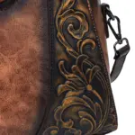 Premium Vintage Women's Handbag with Round Top Handle - Image 19
