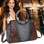 Vintage Women’s Handbag with Round Top Handle - Image 3