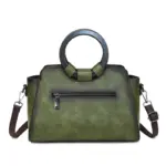 Vintage Women’s Handbag with Round Top Handle - Image 5
