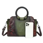 Vintage Women’s Handbag with Round Top Handle - Image 11