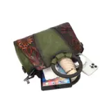 Vintage Women’s Handbag with Round Top Handle - Image 16