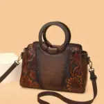 Vintage Women’s Handbag with Round Top Handle - Image 23