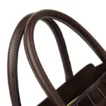 Vintage crocodile pattern designer handbag - Image 16
