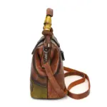 Vintage embossed pattern women handbag - Image 13