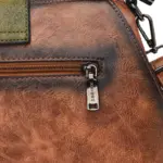 Vintage embossed pattern women handbag - Image 15