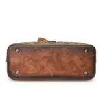 Vintage embossed pattern women handbag - Image 18