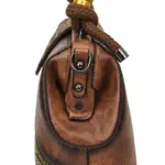Vintage embossed pattern women handbag - Image 19