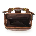 Vintage embossed pattern women handbag - Image 20