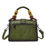 Women's Luxury Handbag with Vintage Floral Design - Image 14