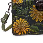 Women's Luxury Handbag with Vintage Floral Design - Image 19
