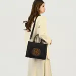 Artisan Medallion Structured Work Tote detail view 8